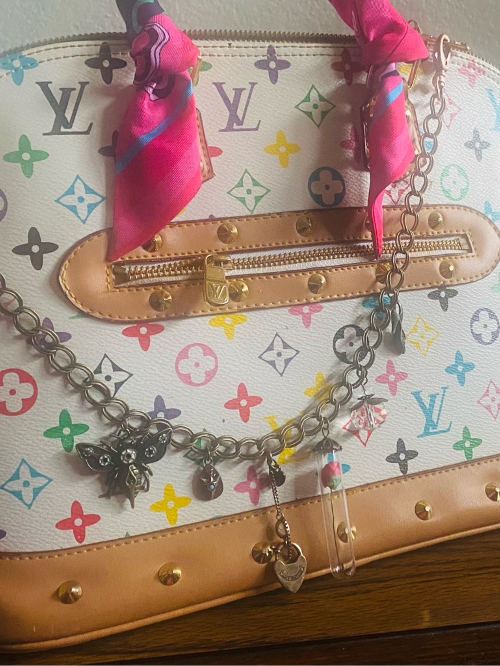 Juicy Couture Up cycle Purse Trendy
Charm
